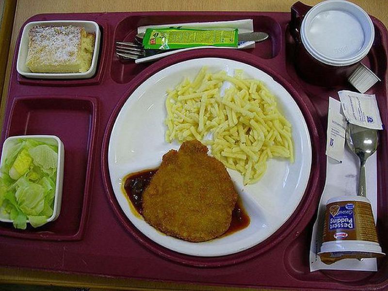 Обеды в больницах разных стран